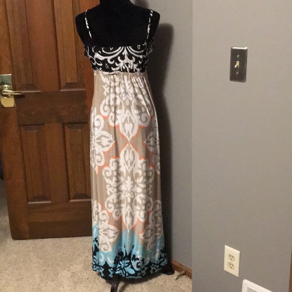 Patterned maxi dress - Picture 2 of 7